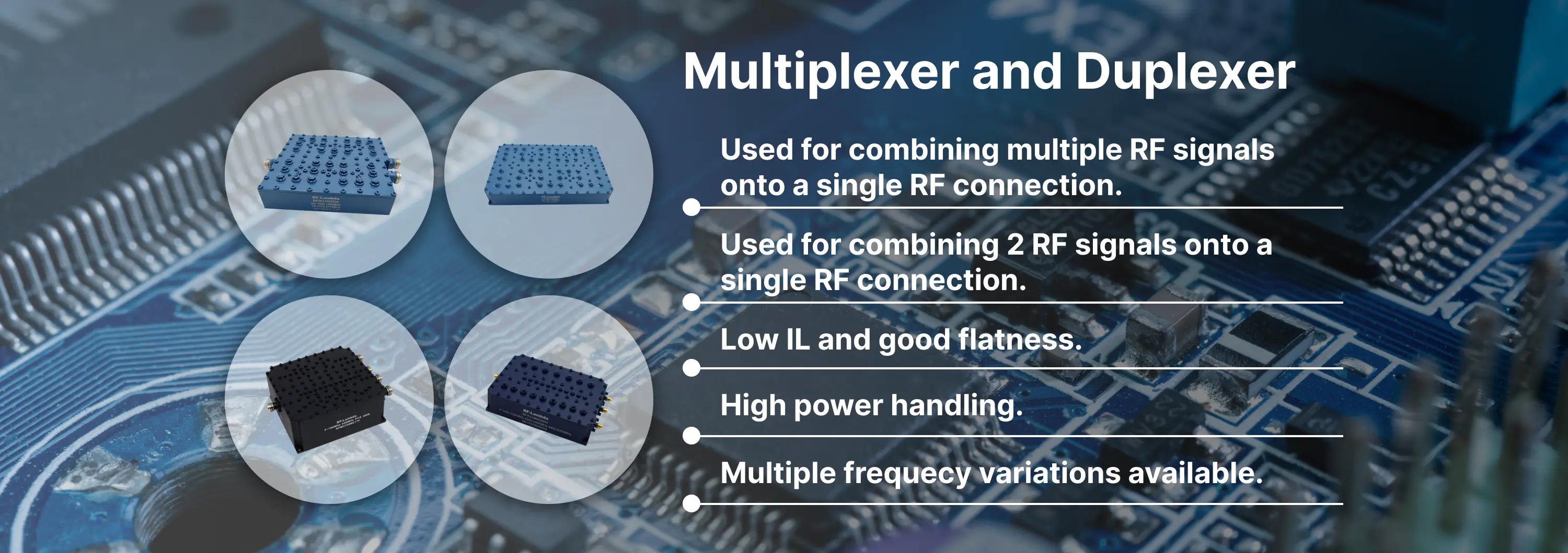 Multiplexer Banner